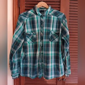 Faded glory woman's XXL flannel top